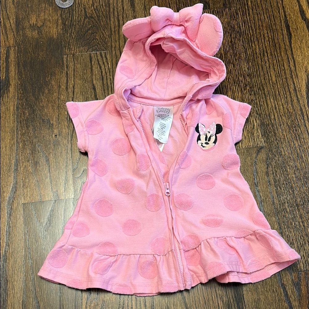 Disney Minnie Hooded Coverup Dress